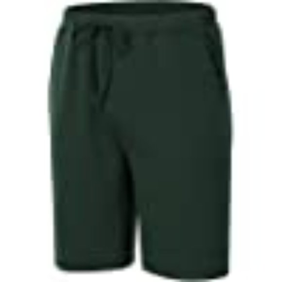 Coolmee stretch green pajama shorts elastic waist 2 front pockets stretch S NEW… - Picture 5 of 5